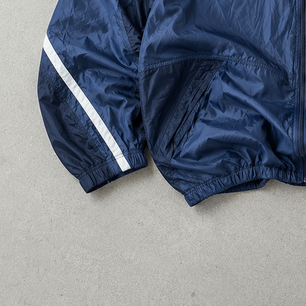 Y2K Nike Windbreaker Navy White Rare (XL)