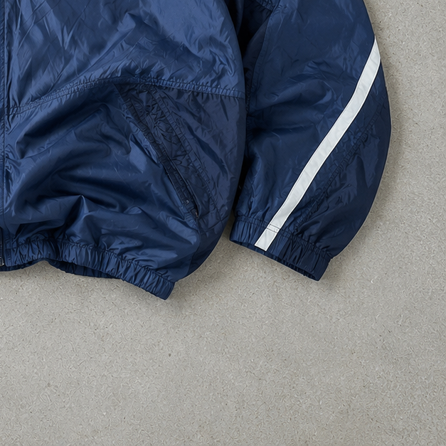 Y2K Nike Windbreaker Navy White Rare (XL)