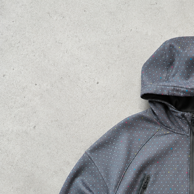 Nike Softshell Jacket Multicolor, Dunkelgrün Rare (Size L)