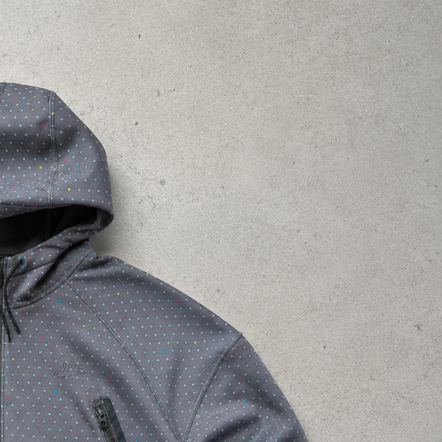 Nike Softshell Jacket Multicolor, Dunkelgrün Rare (Size L)