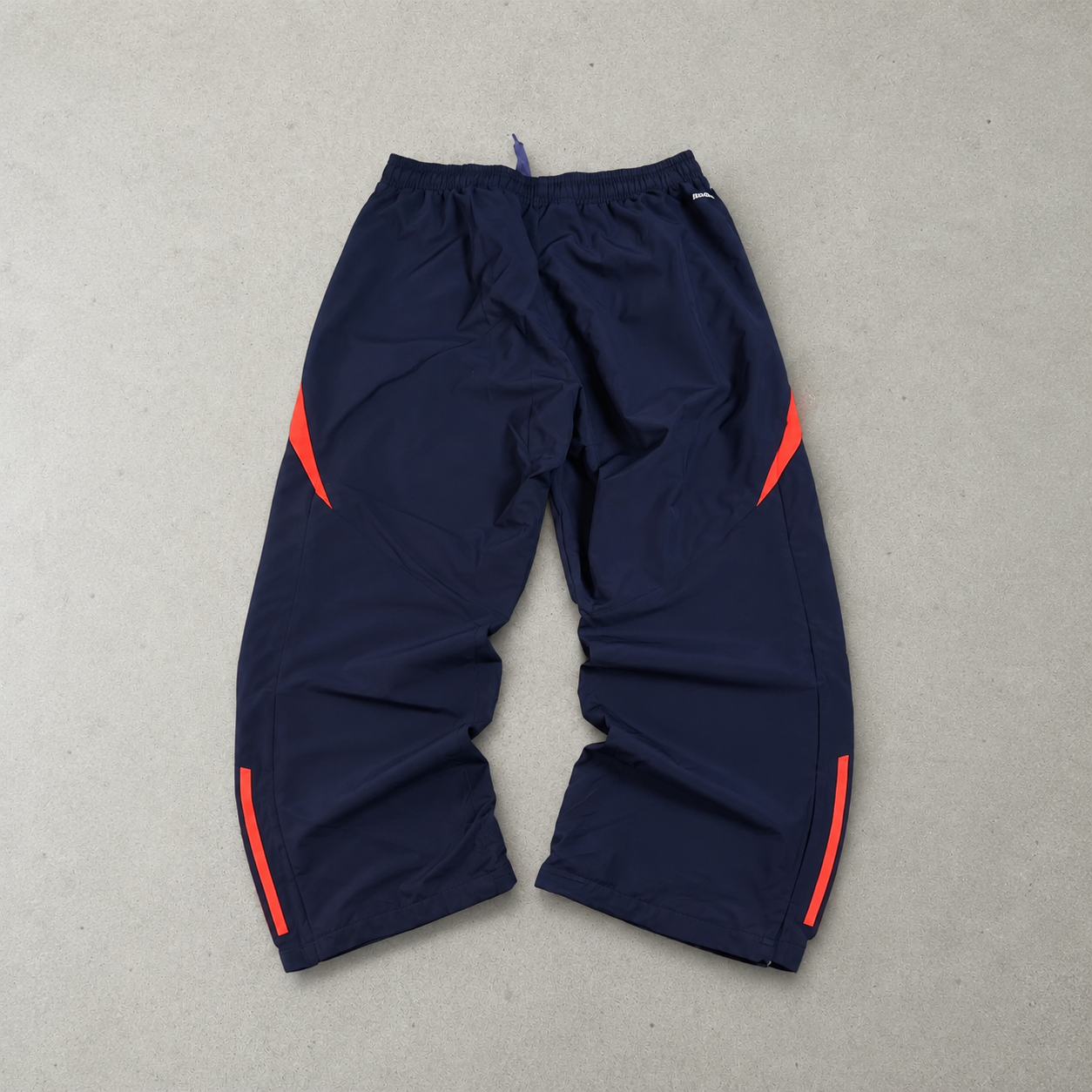 Adidas Pants Marineblau, Orange Rare (L)