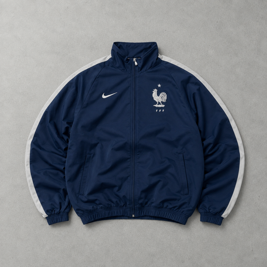 Y2K Nike Track Jacket Marineblau Limited (Size S)
