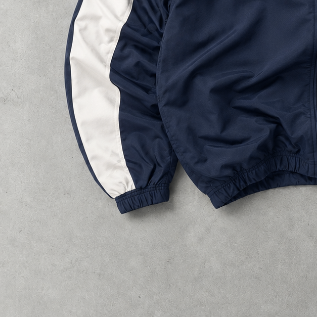 Y2K Nike Track Jacket Marineblau Limited (Size S)