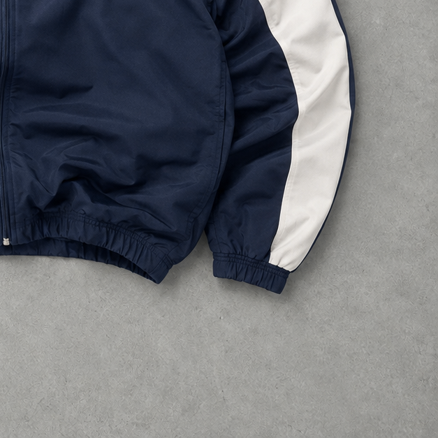 Y2K Nike Track Jacket Marineblau Limited (Size S)