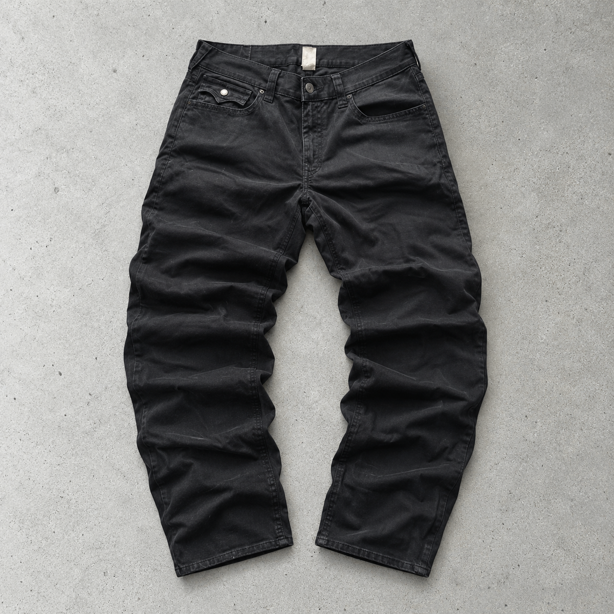 True Religion Straight Leg Jeans Black Rare (W36 | DE 52)