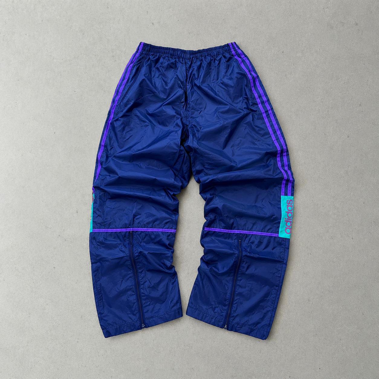 ADIDAS Rain Pants Blue / Navy Limited (L)