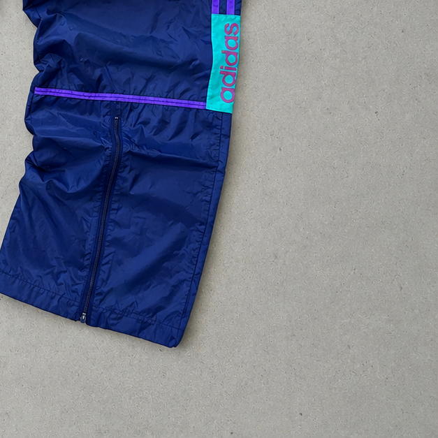 ADIDAS Rain Pants Blue / Navy Limited (L)