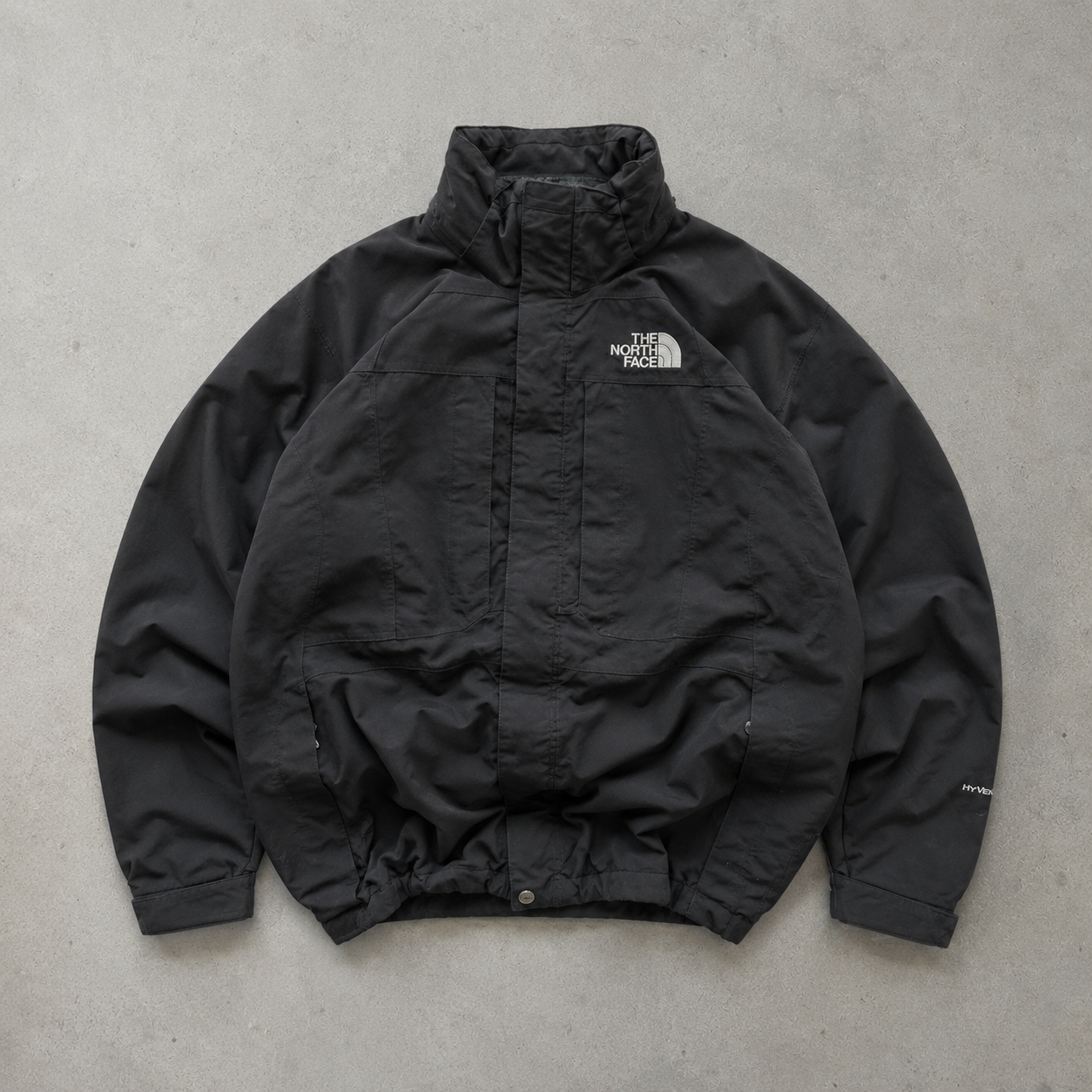 The North Face Windbreaker Black Rare (S)
