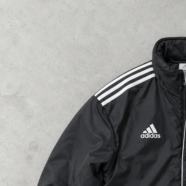 Adidas Jacket Black / White Rare (S)