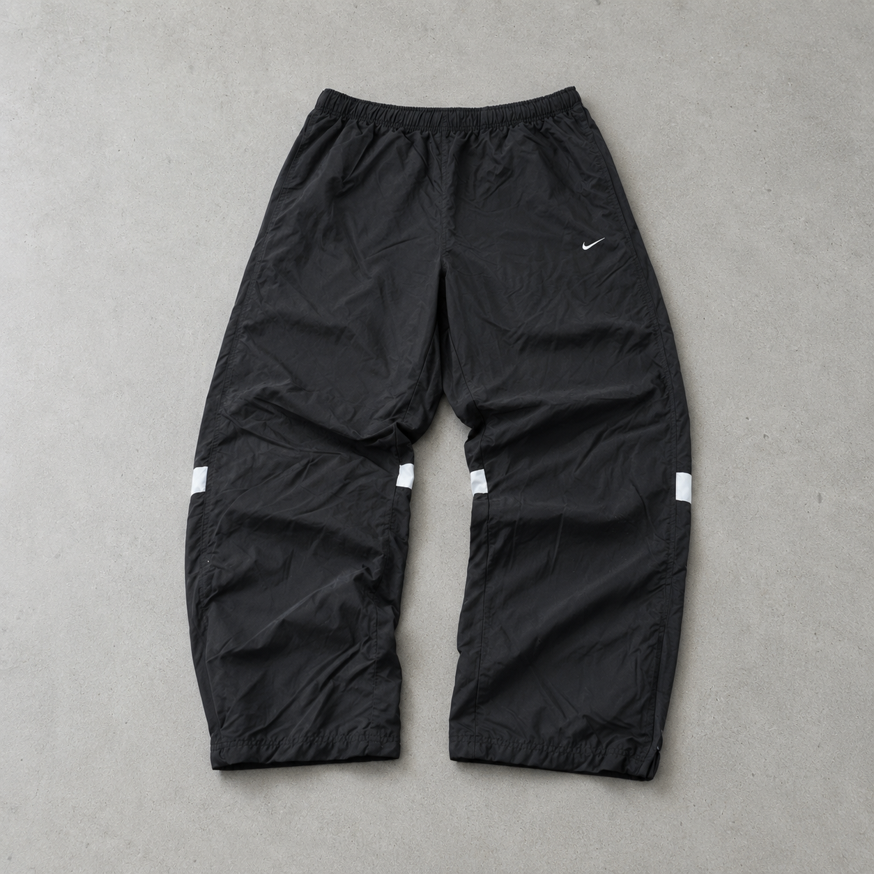 80s 70s Y2K NIKE Cargo Pants Black Limited (XL)