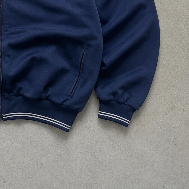 90s 80s Y2K Nike Windbreaker Marineblau Limited (XL)