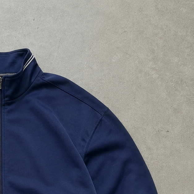 90s 80s Y2K Nike Windbreaker Marineblau Limited (XL)