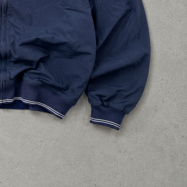 90s 80s Y2K Nike Windbreaker Marineblau Limited (XL)