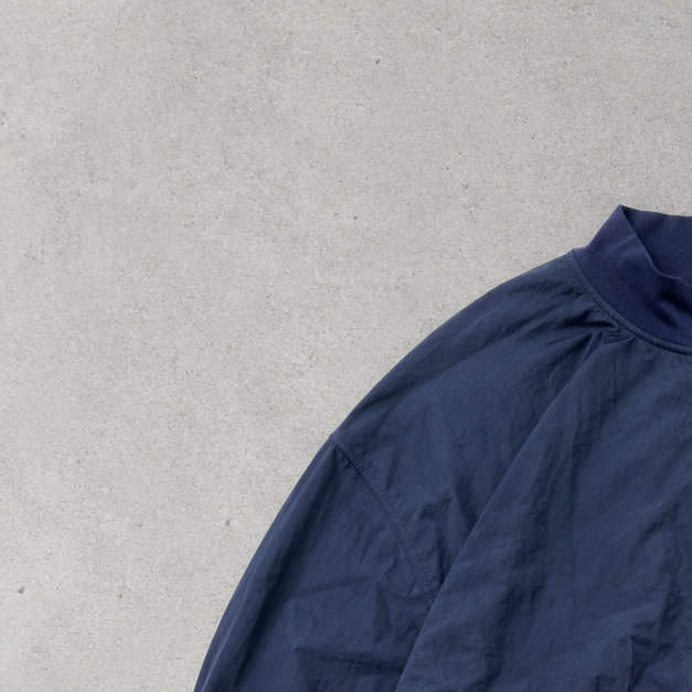 90s 80s Y2K Nike Windbreaker Marineblau Limited (XL)