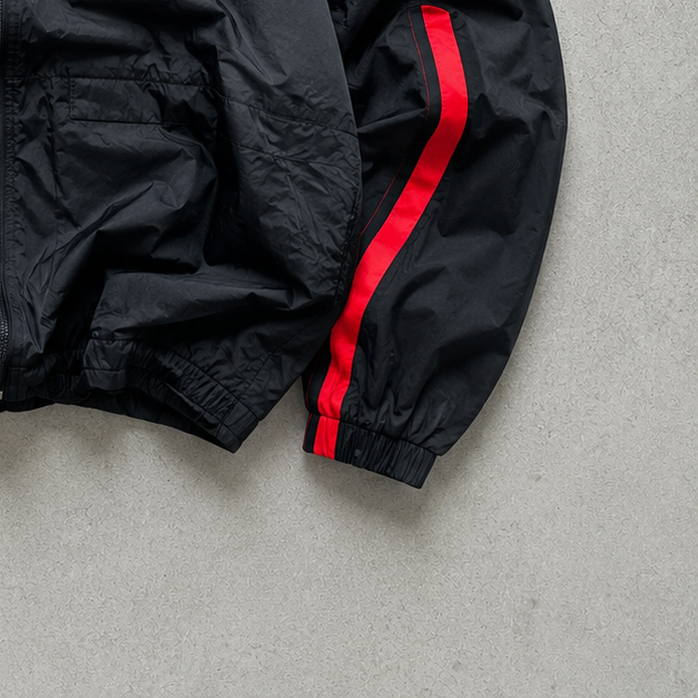 NBA Nike Track Jacket Black, Red Limited (Size L)