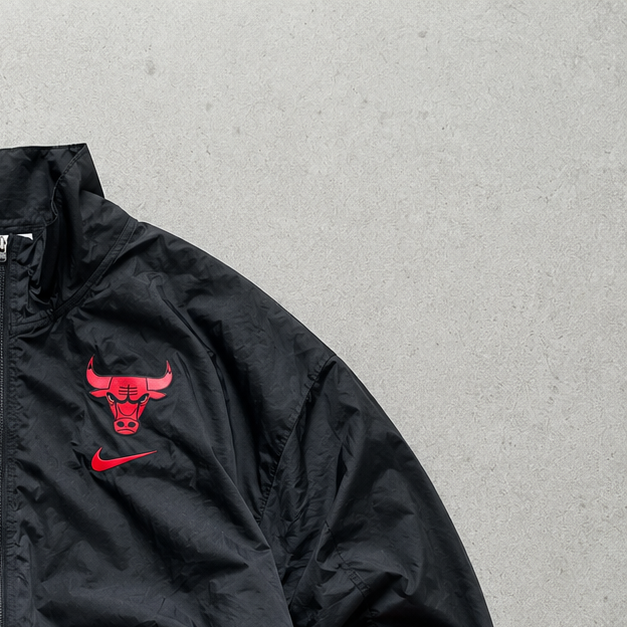 NBA Nike Track Jacket Black, Red Limited (Size L)