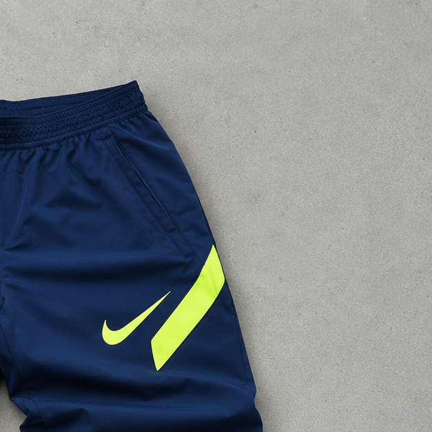 Nike Pants Marineblau, Gelb Rare (S)