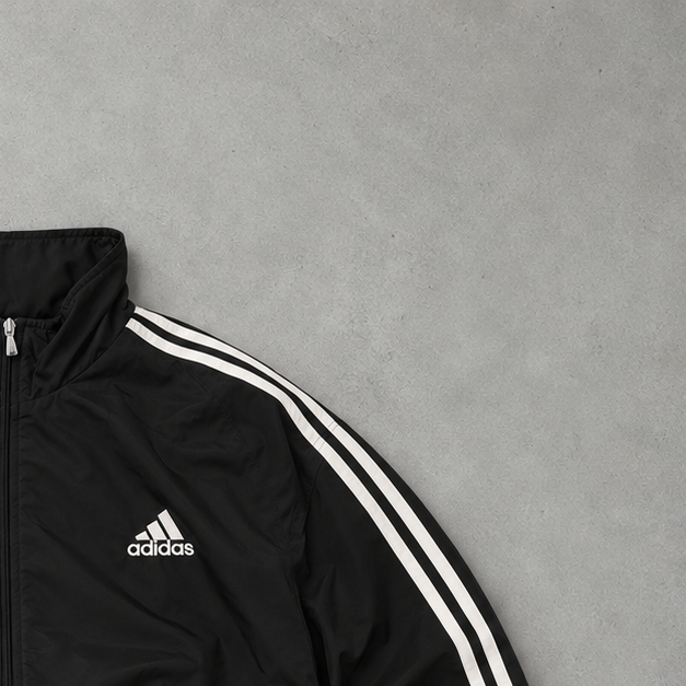 Adidas Track Jacket Black/White Limited (XL)
