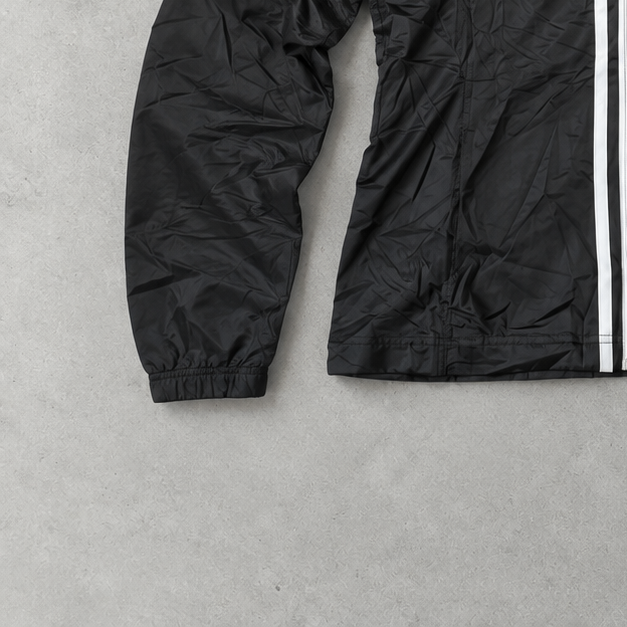 Y2K Adidas Trainingsjacke Schwarz limitiert (S)