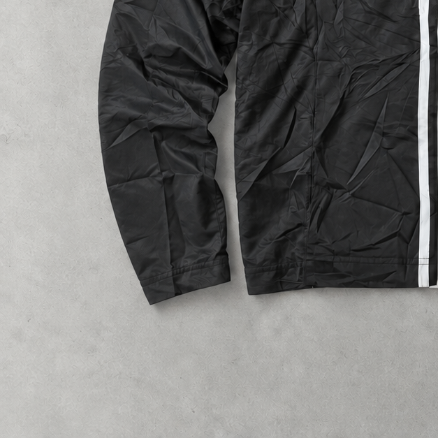 Y2K Adidas Trainingsjacke Schwarz limitiert (S)