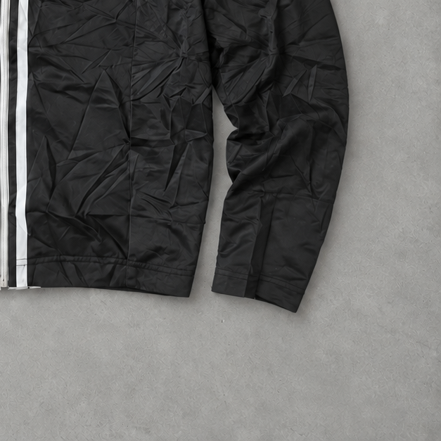 Y2K Adidas Trainingsjacke Schwarz limitiert (S)