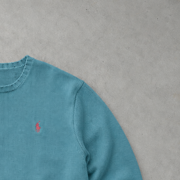 Ralph Lauren Sweater Türkis Rare (L)