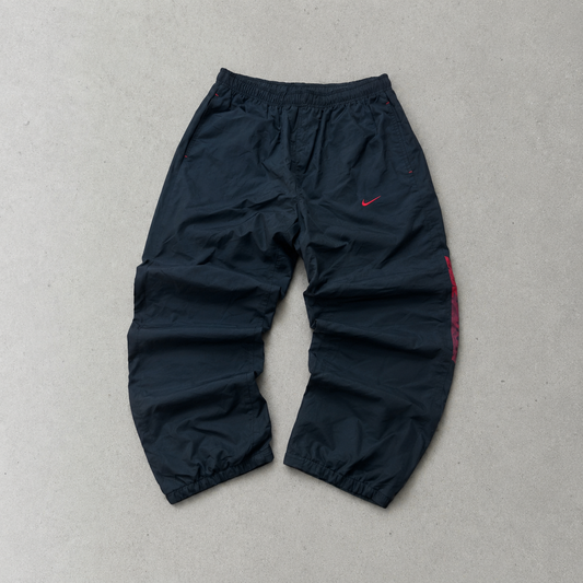 Nike Pants Schwarz, Rot Rare (L)
