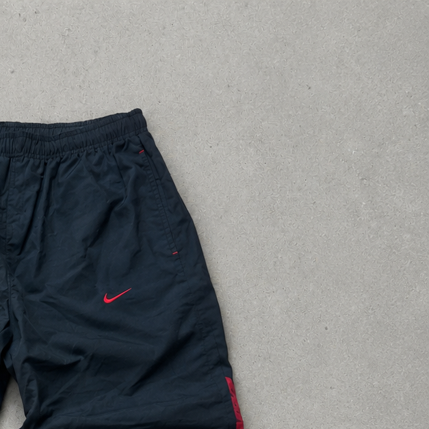 Nike Pants Schwarz, Rot Rare (L)