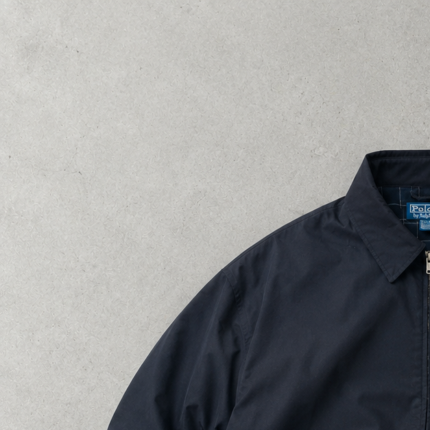 Ralph Lauren Harrington Jacket Schwarz Rare (L) #137
