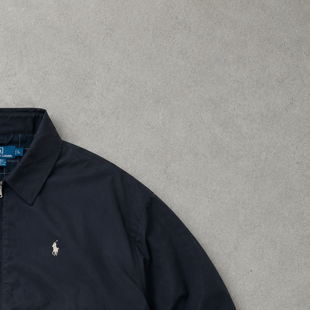 Ralph Lauren Harrington Jacket Schwarz Rare (L) #137