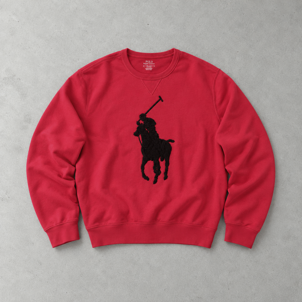 Ralph Lauren Sweatshirt Rot Rare (M)