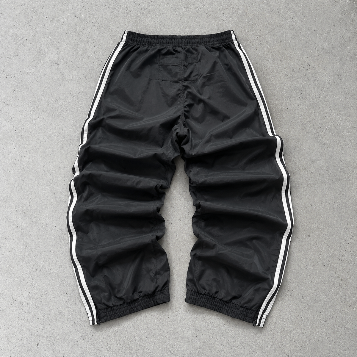 90s Adidas Cargo Pants Schwarz Rare (S)