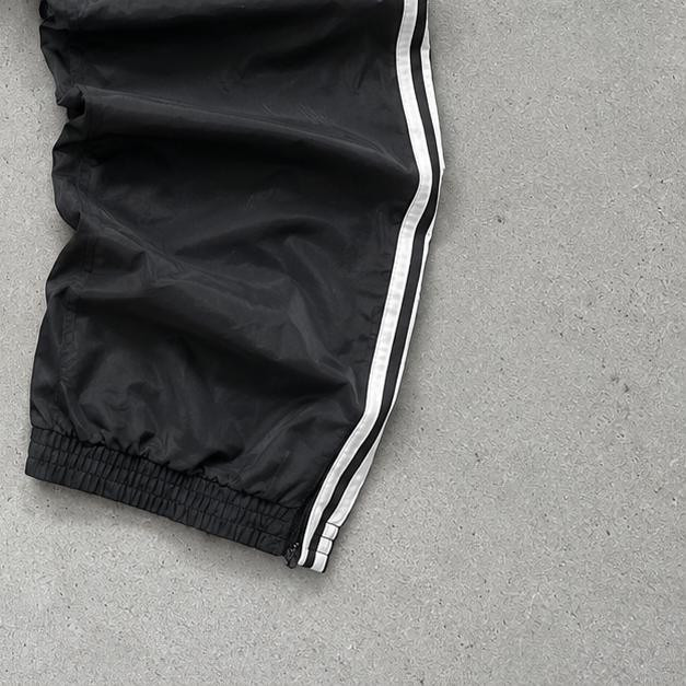 90s Adidas Cargo Pants Schwarz Rare (S)