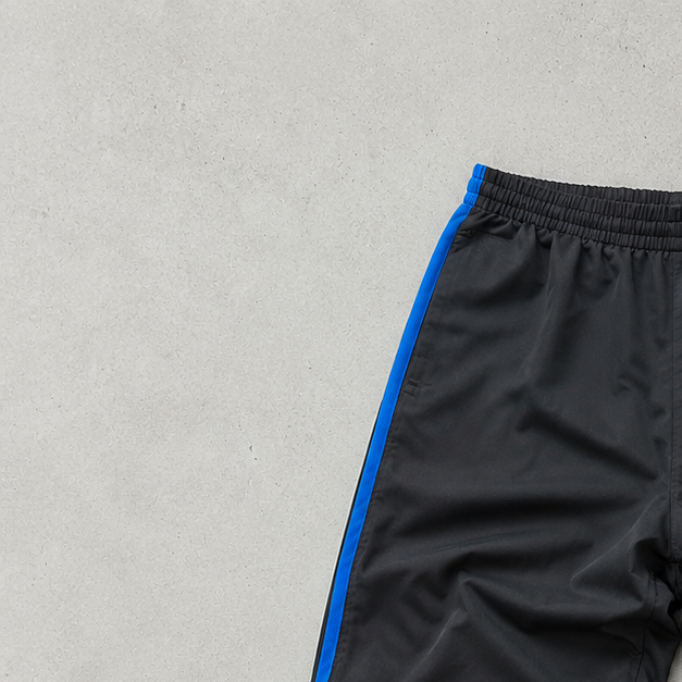 Adidas Pants Schwarz, Blau Rare (XL)