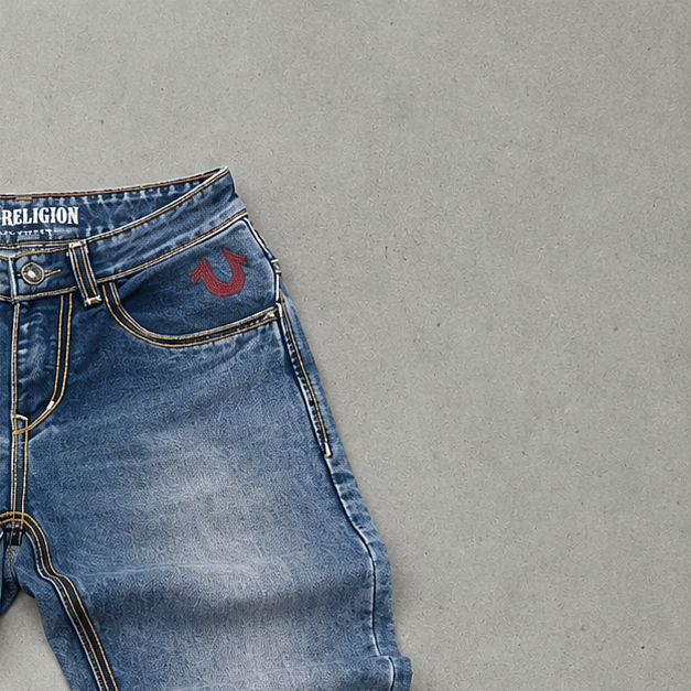 Y2K Vintage True Religion Jeans Blau Rare (W30 | DE 46)