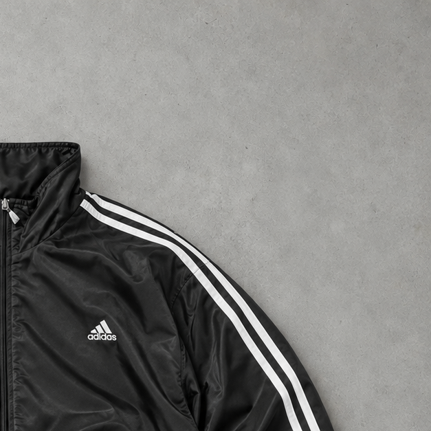 Adidas Track Jacket Black Rare (L)