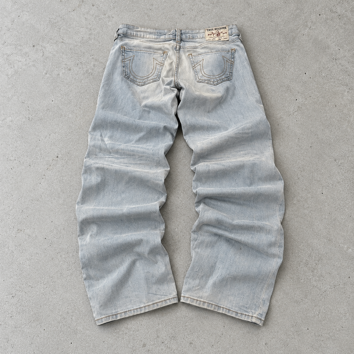 2000s True Religion Bootcut Jeans Light Blue Rare (L)