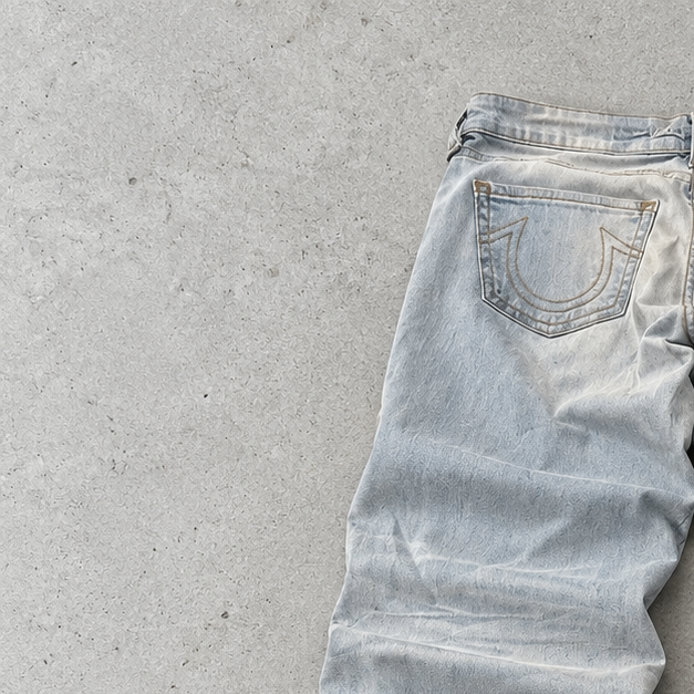 2000s True Religion Bootcut Jeans Light Blue Rare (L)