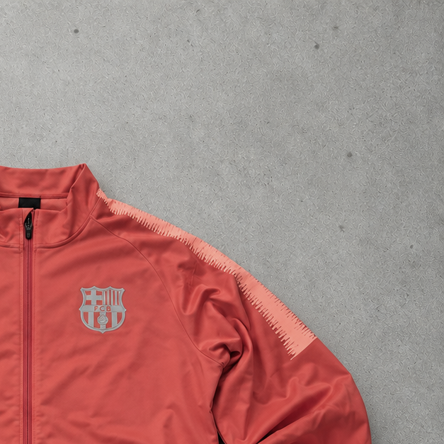 FC Barcelona Nike Tracksuit Coral Rare (L)