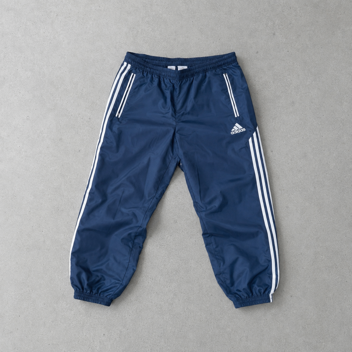 Adidas Track Pants Marineblau, Weiß Limited (Size L)