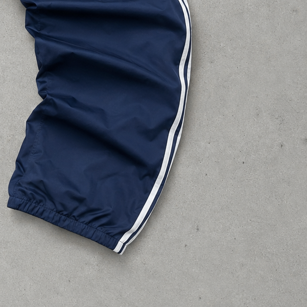 Adidas Track Pants Marineblau, Weiß Limited (Size L)