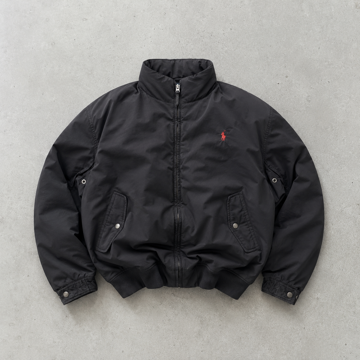 Ralph Lauren Hoodie Black Limited Stitched Logo (S)