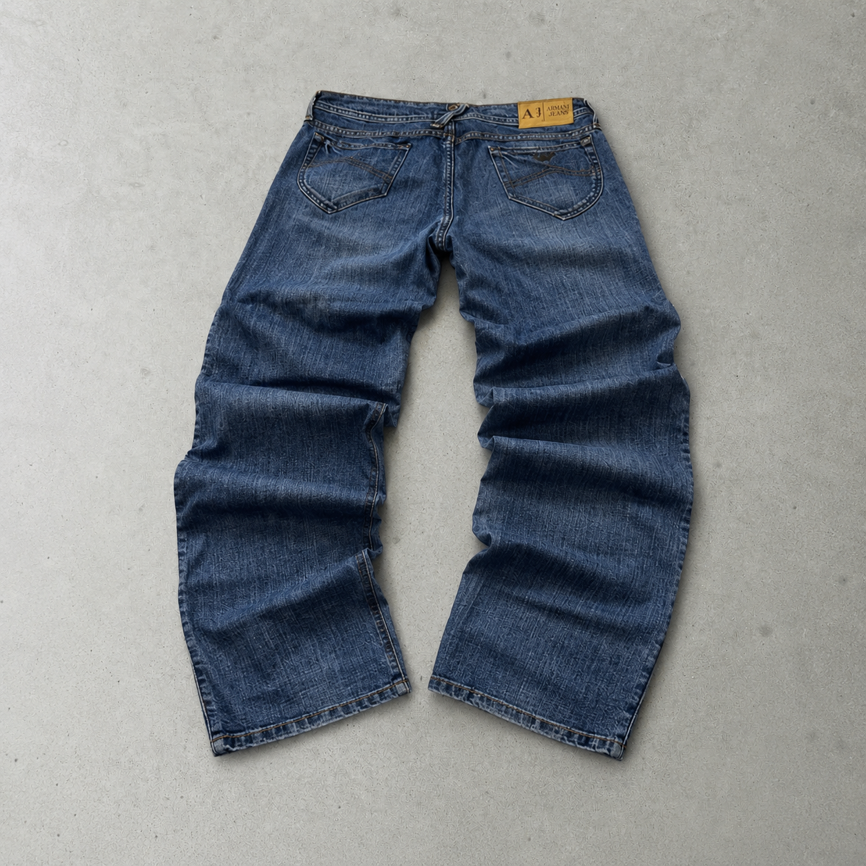 Y2K Armani Jeans Navy Limited (XS)