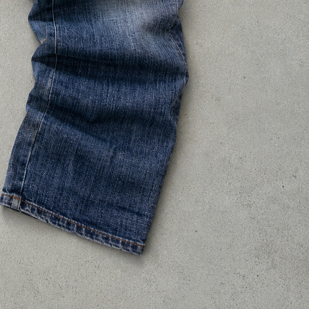 Y2K Armani Jeans Navy Limited (XS)