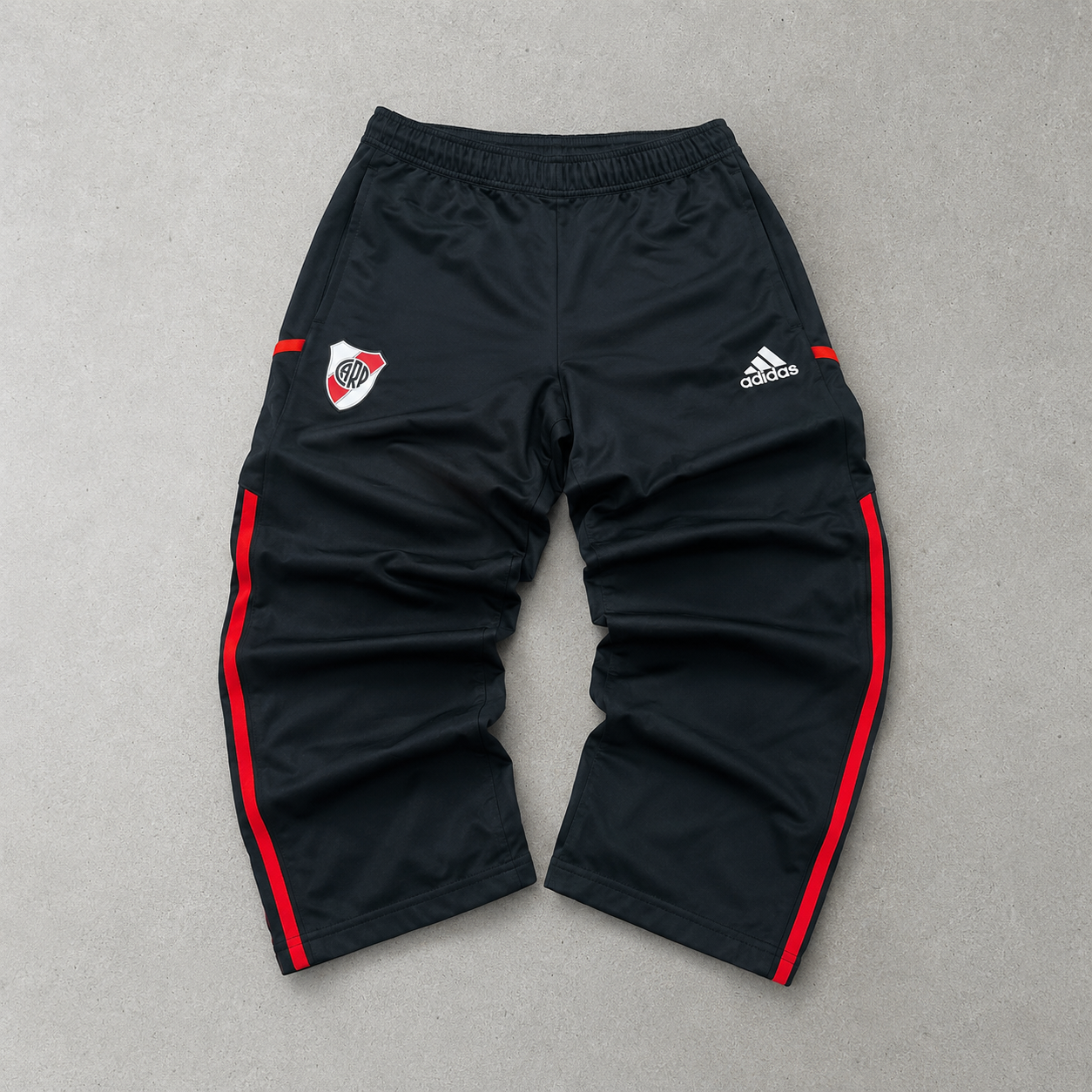 Adidas Jacket Schwarz, Rot Rare (M)