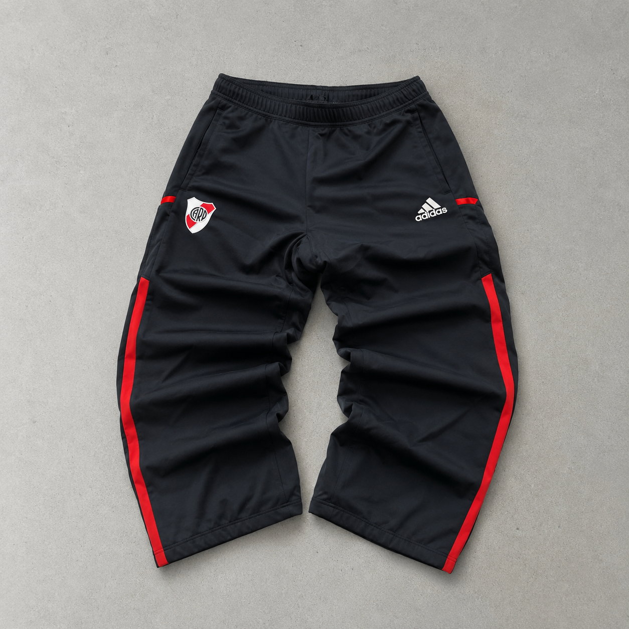 Adidas Jacket Schwarz, Rot Rare (M)