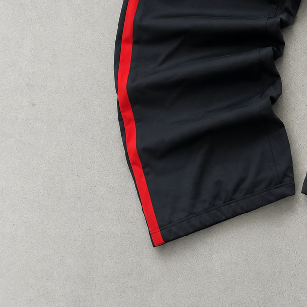 Adidas Jacket Schwarz, Rot Rare (M)
