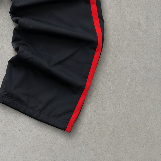 Adidas Jacket Schwarz, Rot Rare (M)