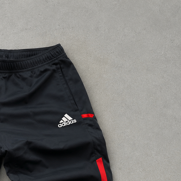 Adidas Jacket Schwarz, Rot Rare (M)