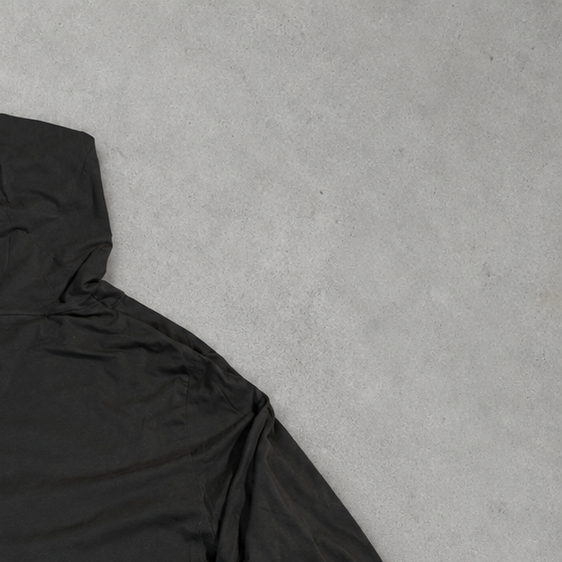 Ralph Lauren Hoodie Schwarz Stitched Logo Rare (L)